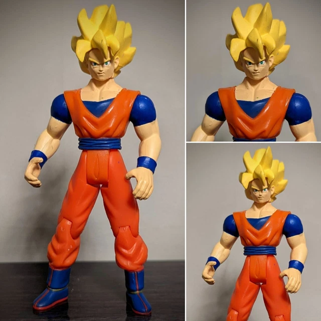 RARE DRAGON BALL Z SS Super Saiyan Goku Cell Saga Action Figure Toy