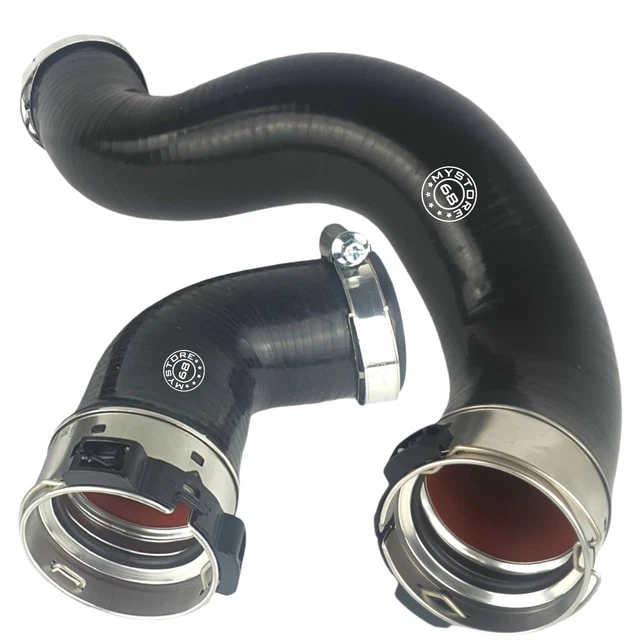 Yildiz Manguera de aire de carga, goma, negro, turbocompresor, manguera, 1 pieza, Hardware Components, compatible con Renault Trafic III 1.6 dCi BiTURBO 144603145R