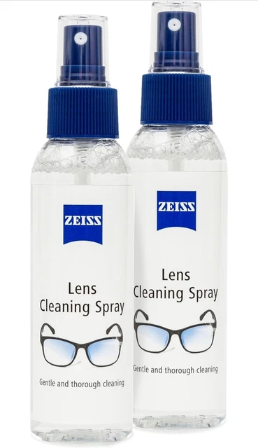 Lens Cleaning Spray Optical Glasses Cleaner Spectacle Clean, 2x 120ml Pack UK
