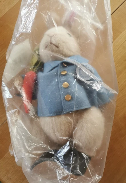 STEIFF HASE PETER Rabbit, 27 cm, 354168 limitiert, mit Zertifikat EUR ...