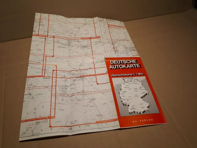 #Buch 2261 Landkarte  Auto-Reisekarte Deutschland RV Verlag