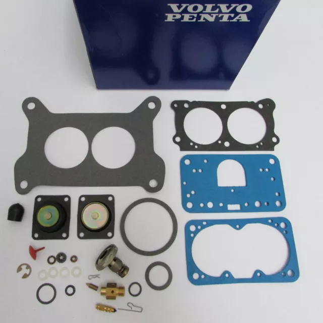 Volvo Penta New OEM Carburetor Carb Repair Rebuild Kit 21533400 4.3L, 5.0L, 5.7L