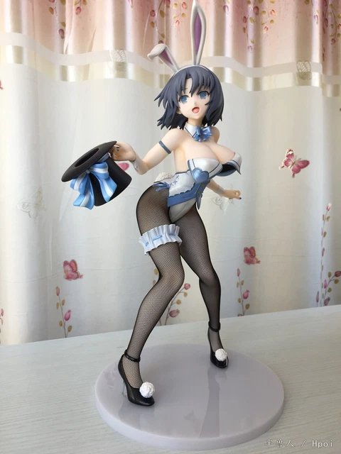 39cm Bunny Girl Figure Shinobi Master Senran Kagura Yumi Hentaii Action Doll Toy