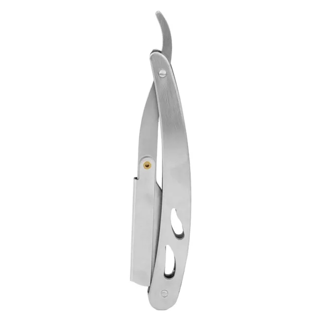 Old Fashioned Manual Shaver Blade Holder Acier Inoxydable Non Slip Barber