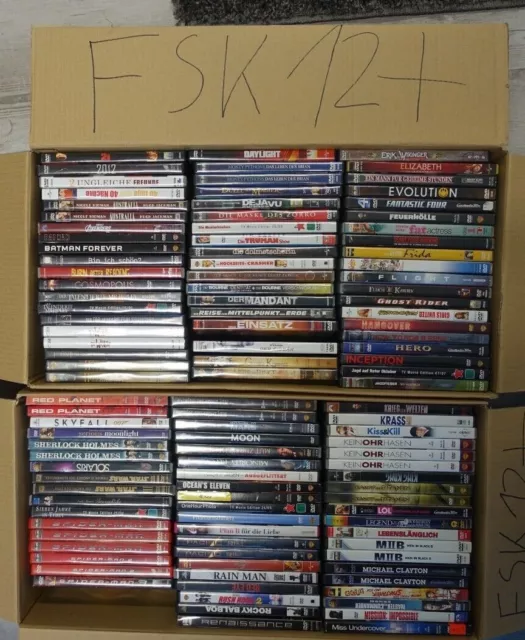 Filme DVDs zum Auswählen FSK12+ Große Auswahl Top Titel Blockbuster ab 12 Jahren