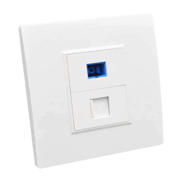 Raccords De Sortie De Plaque Murale Ethernet Installation Facile Pour