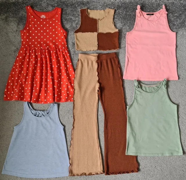 Girls Summer Clothes Bundle Age 8-9 & 9 Years
