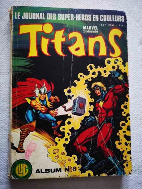 [Comics] Titans Album 8 / N° 22+23+24 / Guerre Des Etoiles / Super Heros Semic