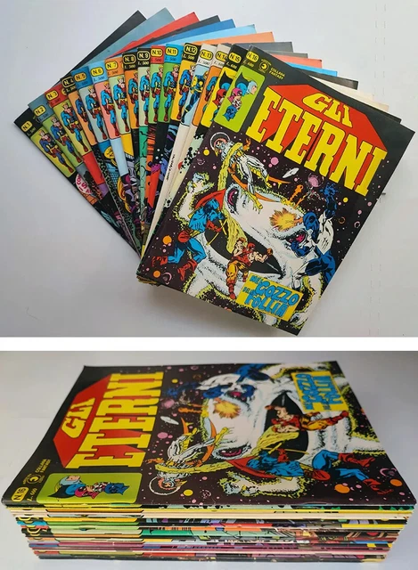 GLI ETERNI CORNO 1978 ADESIVI Poster Gadget NUMERI A SCELTA Qs. Edicola