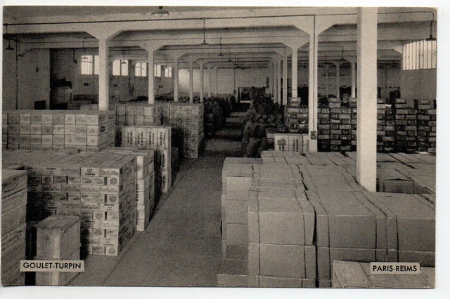REIMS - Marne - CPA 51 - Théme Commerce Série Goulet Turpin N° 3 Epicerie stocks