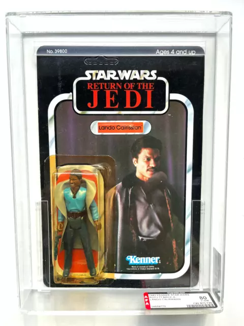 Star Wars 1983 Vintage Kenner Rotj Lando Calrissian Afa 80 (85/75*/90) Moc*