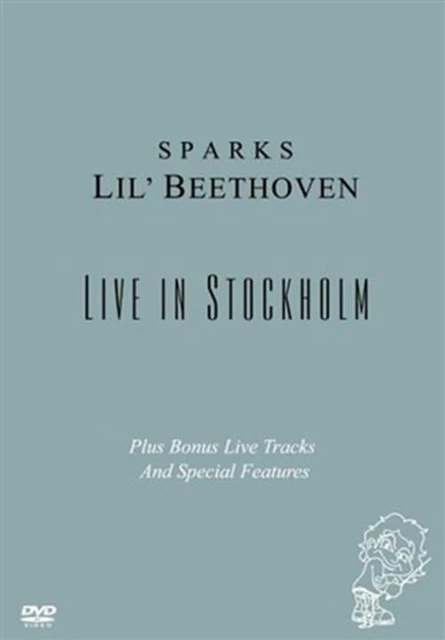 スパークスLil Beethoven Live in Stockholm DVD Sparks - Lil Beethoven: Live in Stockholm (DVD, 2005) for