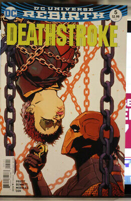 Deathstroke #5 Variant Cover First Print Dc Comics (2016) Rebirth