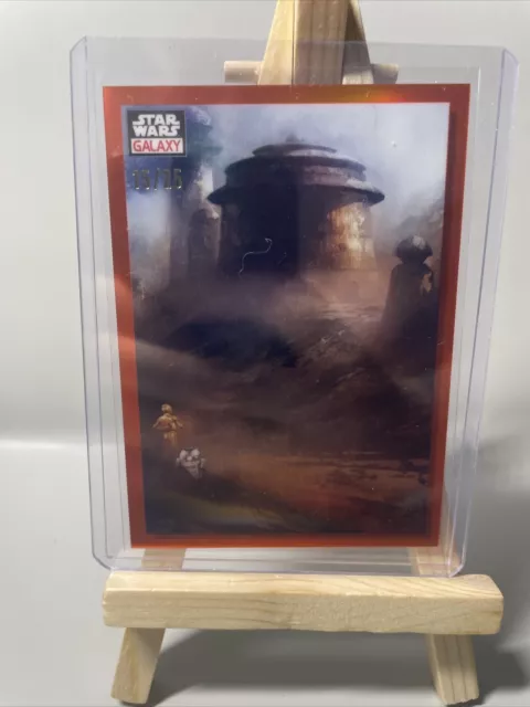 2023 Topps Chrome Star Wars Galaxy #79 Dune Sea Palace