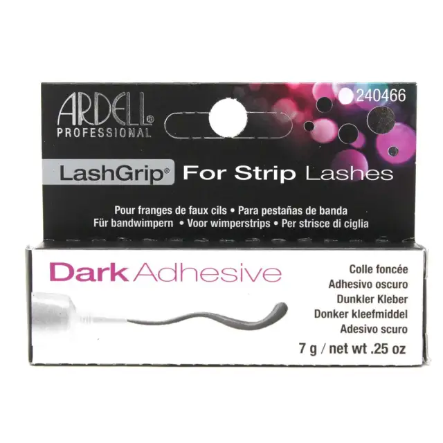 Ardell Lashgrip Strip False Lash Adhesive, Dark, 7g/ 0.25oz