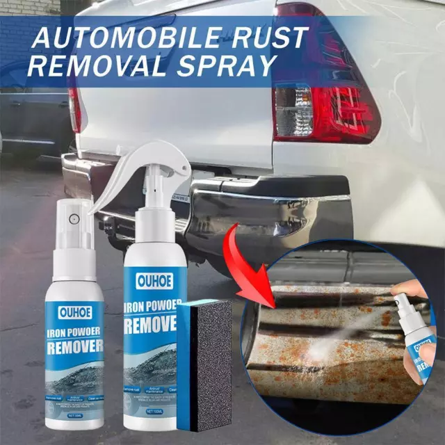 100ML Cars Rust Removal Remover Spray  Rust Inhibitor Derusting Spray
