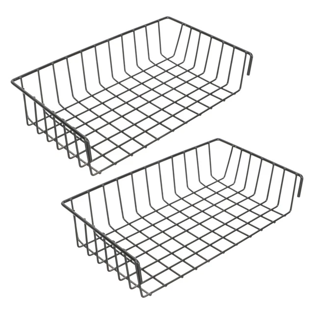 2 pz lavagna a innesto scaffale a parete per piccole cose cesto portaoggetti