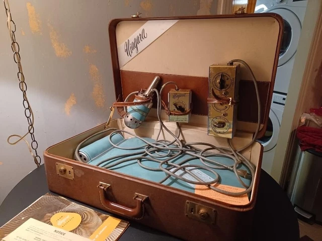 Antique Niagara Cycli-Massage Complete with case & Paperwork