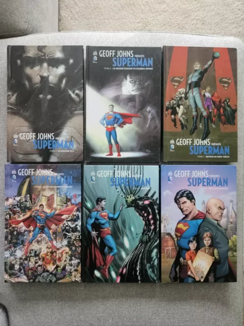 Geoff Johns présente Superman Tome 1 à 6 - Rare - très bon état