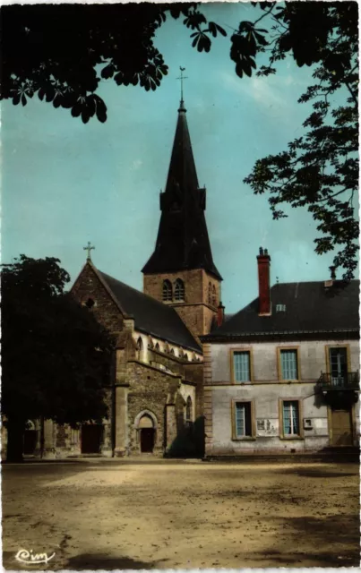 CPA SUIPPES MARNE Church and Town Hall (346244)
