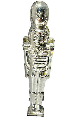 Classical silver plated soldier shaped nut cracker Godinger Silver Co 1993 (A)