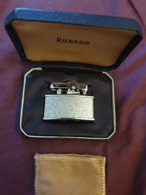 Ronson lighter Milady boxed new old stock never Struck 3