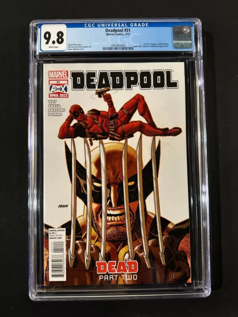 Deadpool #51 CGC 9.8 (2012) - Wolverine