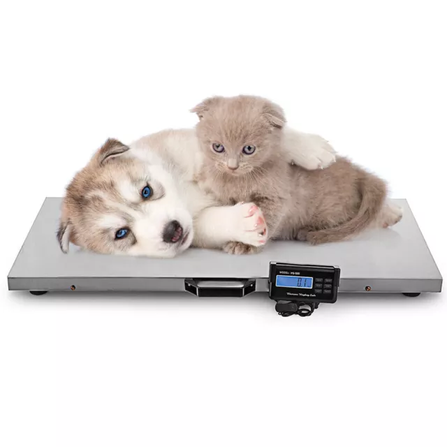 1100LBS Heavy Duty Digital Livestock Vet Scale Hog Pet Dog Sheep Goat Scale USA