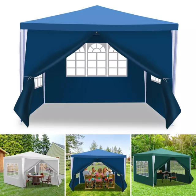 Pavillon Stahlrohre 3x3/3x6m Partyzelte Zelt garten Festzelt Partyzelt Stabil