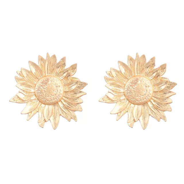 Women Girl Gold Silver Color Daisy for Sun Flower Earring Personalize Women Jewe 3