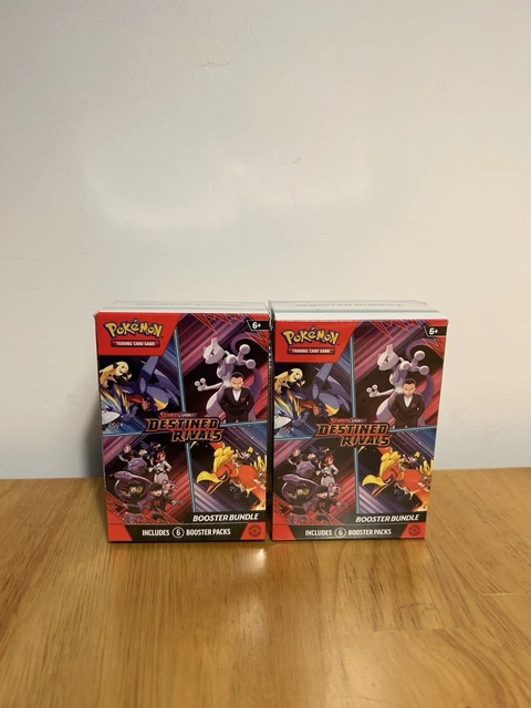 Pokemon TCG Scarlet & Violet Destined Rivals Premium Checklane – 1 Booster + 3 Carte Promo + Moneta Esclusiva