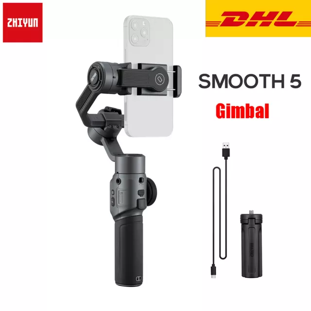 Zhiyun Smooth 5 3-Axis Handheld Smartphone Gimbal Stabilizer for iPhone 13 PRO