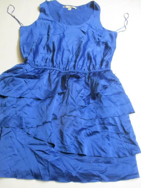 Womens lauren conrad blue dress sz 14