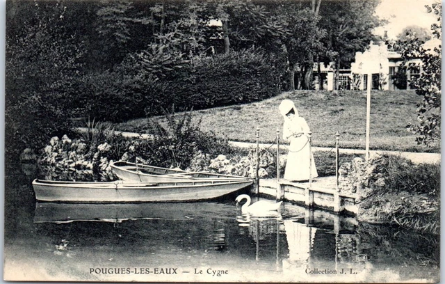 58 POUGUES LES EAUX  -carte postale ancienne [JR03954]