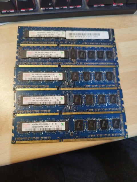 16 Go RAM Waris (Hynix) DDR3 – 2x8 Go PC3-10600 – Non-ECC – Modèle B473C630