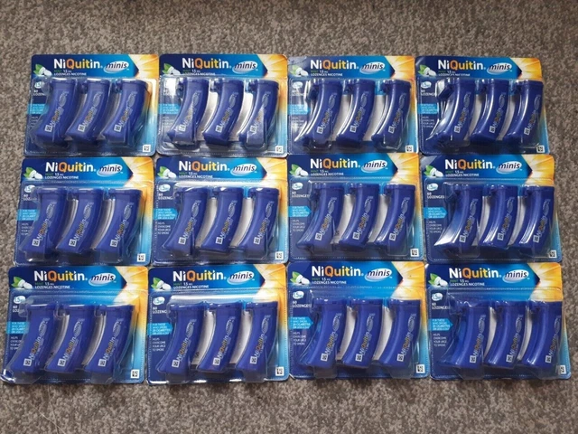 Niquitin Minis 1,5 mg neuwertig Lutschtabletten X 720 Lutschtabletten - KOSTENLOSER INTERNATIONALER VERSAND