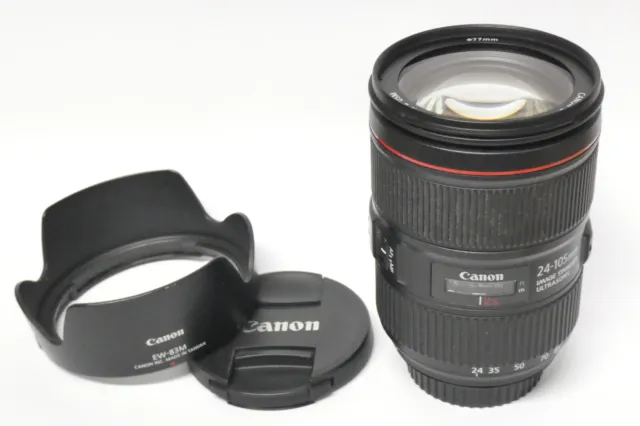 Canon EF 24-105 mm / 4,0 L IS II USM Objektiv für EOS gebraucht in ovp