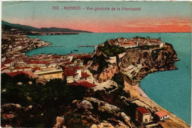 CPA AK MONACO - Vue generale de la Principaute (476990)