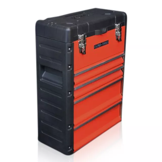 318 US PRO Tools Red Mobile Rolling Wheels Trolley Cart Storage cabinet Tool Box 2