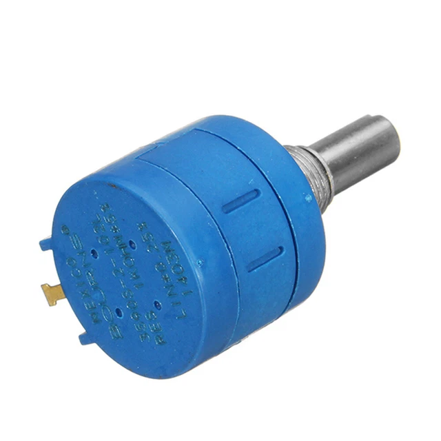 Potenziometro di precisione regolabile più portate potenziometro di precisione blu