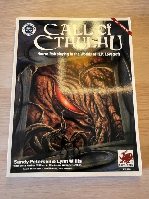 Call of Cthulhu: Horror Roleplaying in the Worlds of H.P.Lovecraft (5th Edition)