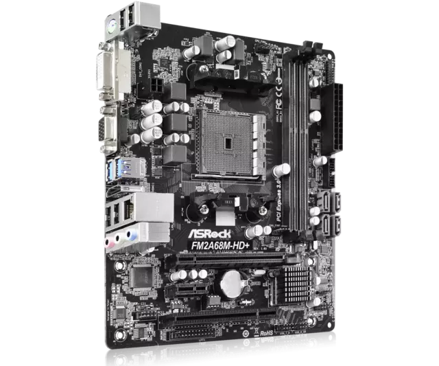 ASRock FM2A68M-HD+ AMD FM2+ 3