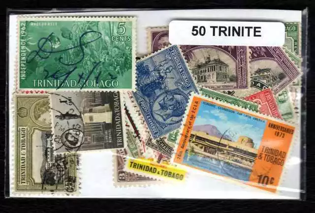 Trinité-et-Tobago - Trinidad and Tobago 50 timbres différents