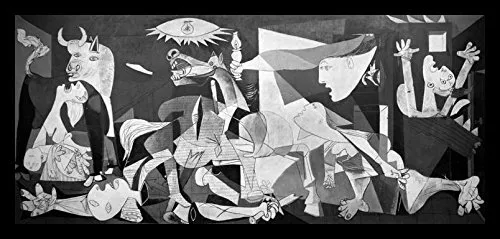 FRAMED Guernica 1937 by Pablo Picasso 40x18 Art Print Poster