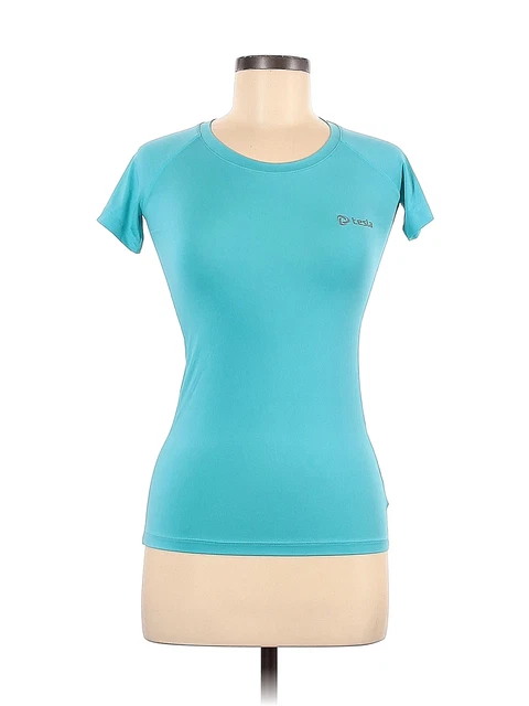 NWT Tesla Women Blue Active T-Shirt M