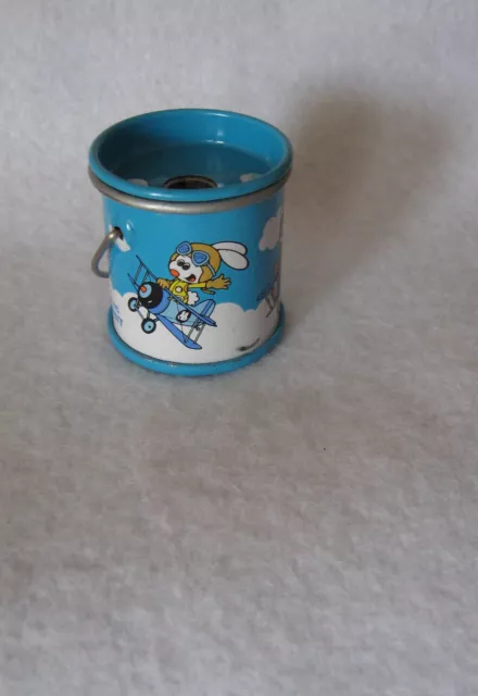 Sanrio Robby Rabbit Pencil Sharpener Metal Rare Collectible Vintage 1976 Used