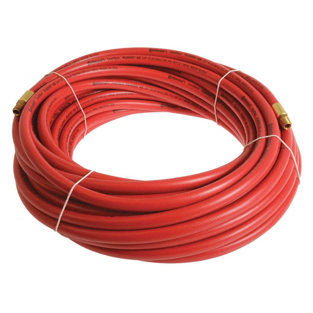CONTINENTAL PLR03830-50-13 Air Hose,3/8"I.D.,50 ft.
