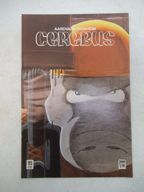 Cerebus #95 February 1987 Nm Near Mint 9.4 Aardvark Vanaheim
