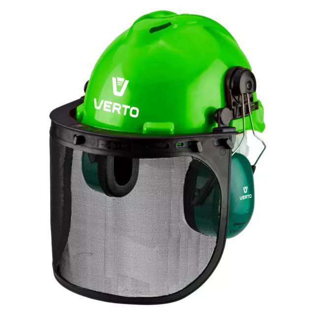 Casque de Foresterie Avec Protège-visage Protection Bruit Forestier Netzvisier