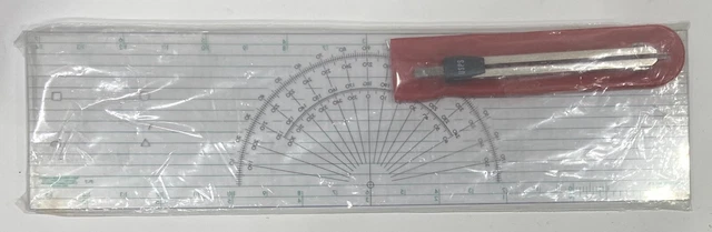 C-Thru Ruler Company Protector P-7 Plotter Combination 4" x 15"